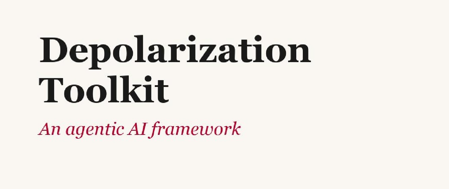 A multi-agentic AI framework for depolarization